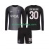 Camisola Paris Saint-Germain Lucas Chevalier 30 Guarda-redes Criança Equipamento Primeiro 2025-2026 Manga Comprida